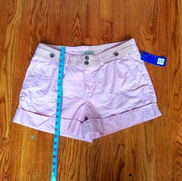 Red Striped Shorts - Picture 6 of 7